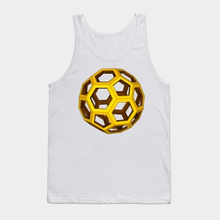 gmtrx lawal skeletal  truncated icosahedron Tank Top